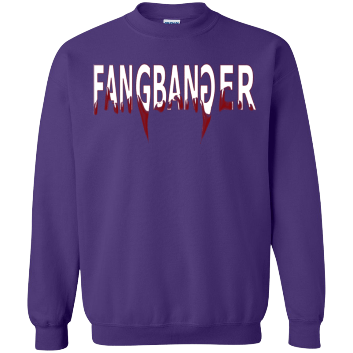 Sweatshirts Purple / Small Fangbanger Crewneck Sweatshirt