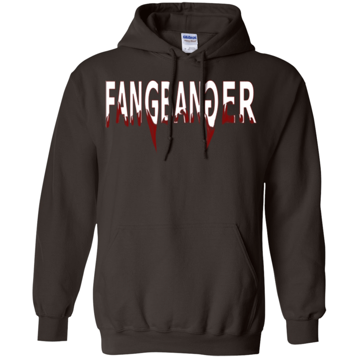 Sweatshirts Dark Chocolate / Small Fangbanger Pullover Hoodie