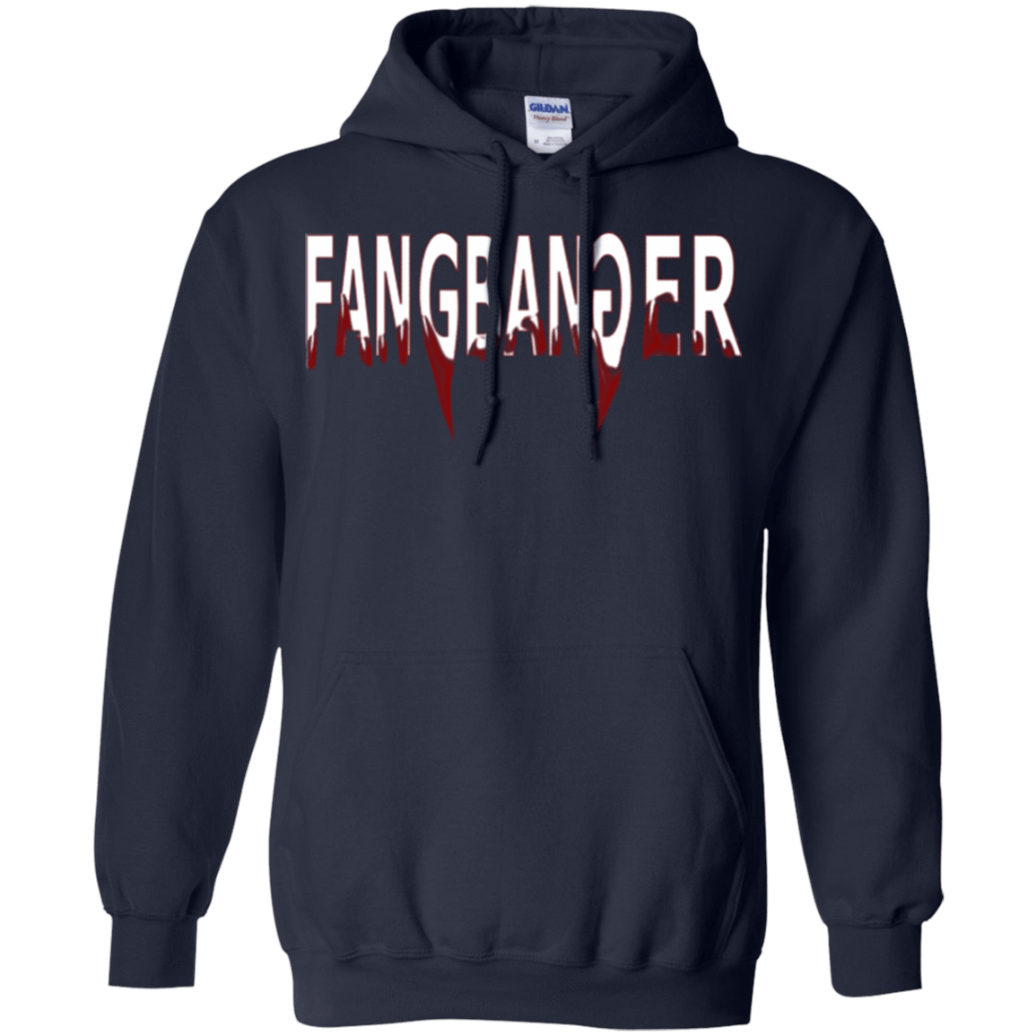 Sweatshirts Navy / Small Fangbanger Pullover Hoodie