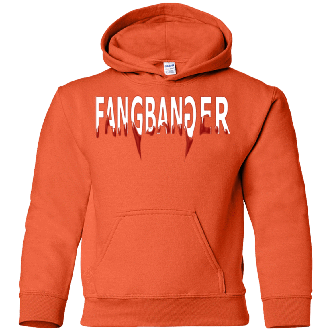 Sweatshirts Orange / YS Fangbanger Youth Hoodie