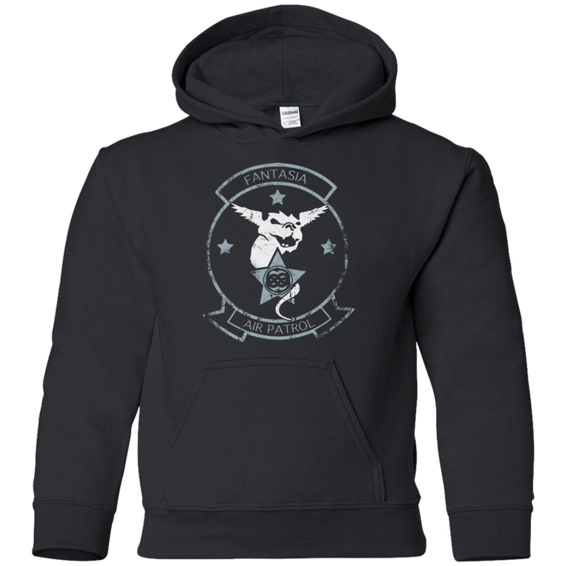 Sweatshirts Black / YS Fantasia Air Patrol Youth Hoodie