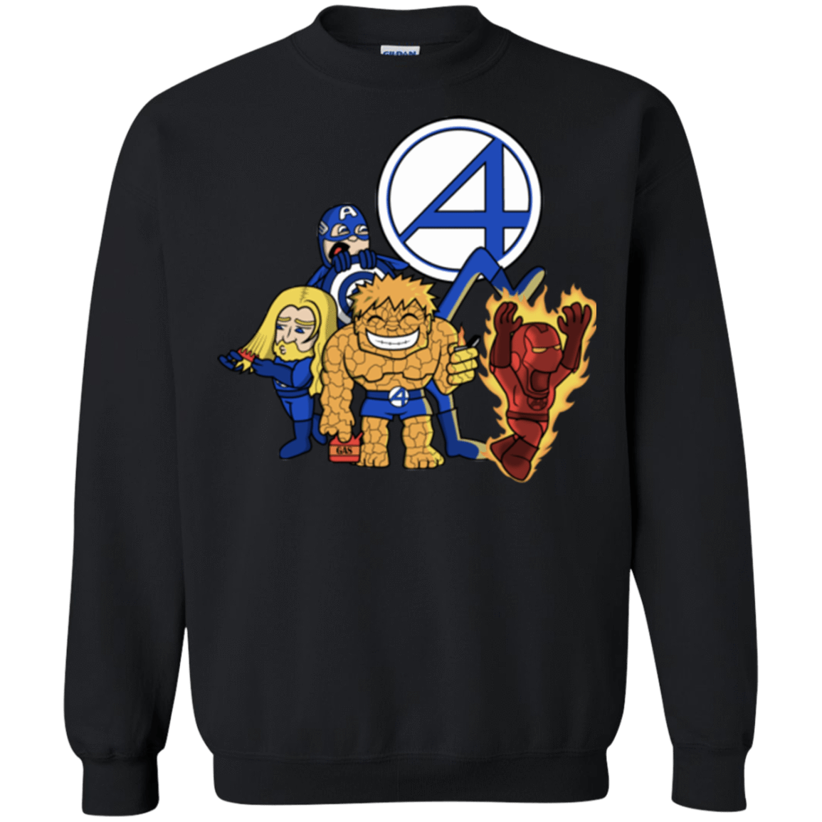 Sweatshirts Black / S FANTASTIC-A Crewneck Sweatshirt