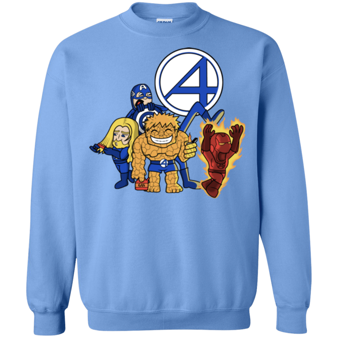 Sweatshirts Carolina Blue / S FANTASTIC-A Crewneck Sweatshirt