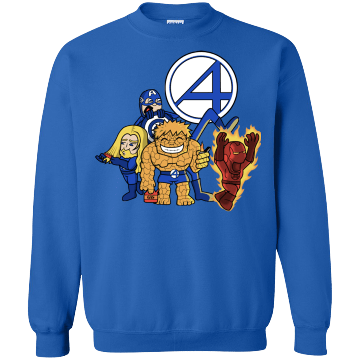 Sweatshirts Royal / S FANTASTIC-A Crewneck Sweatshirt