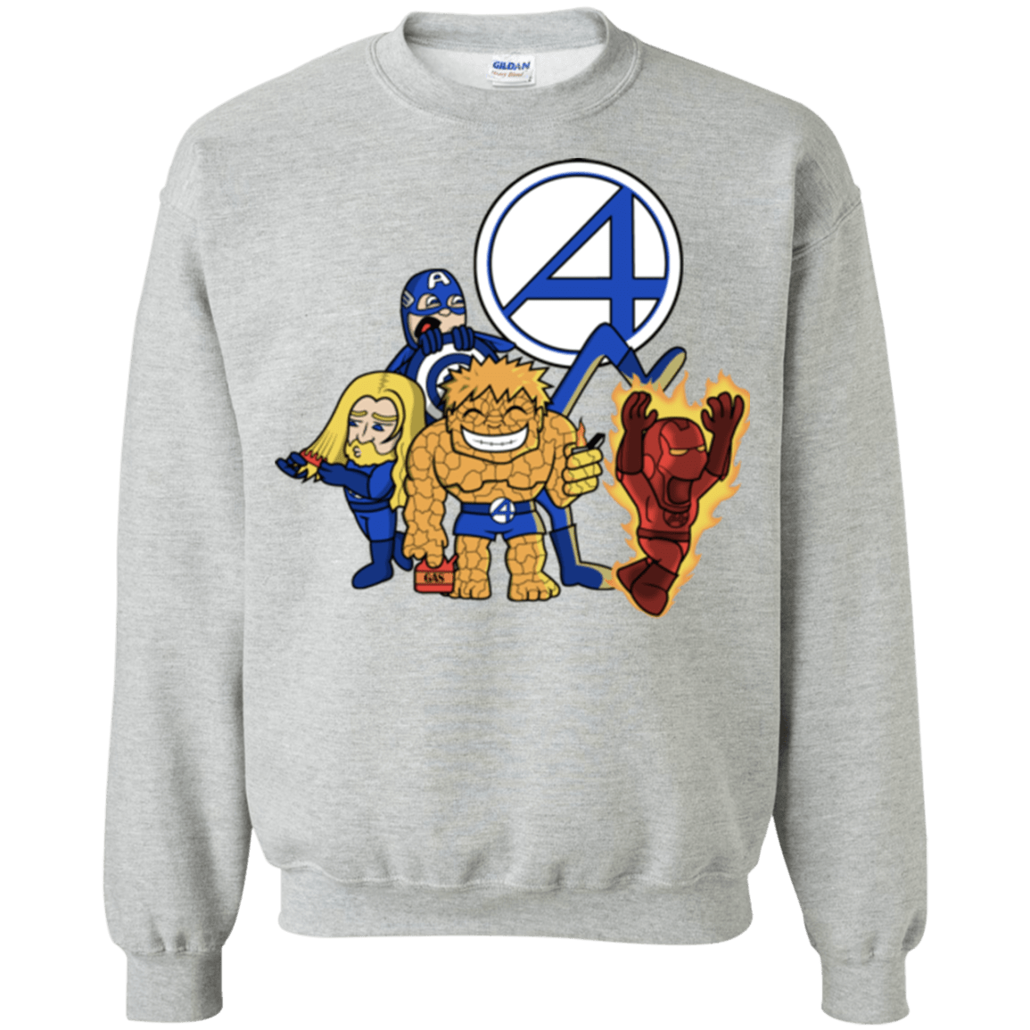 Sweatshirts Sport Grey / S FANTASTIC-A Crewneck Sweatshirt