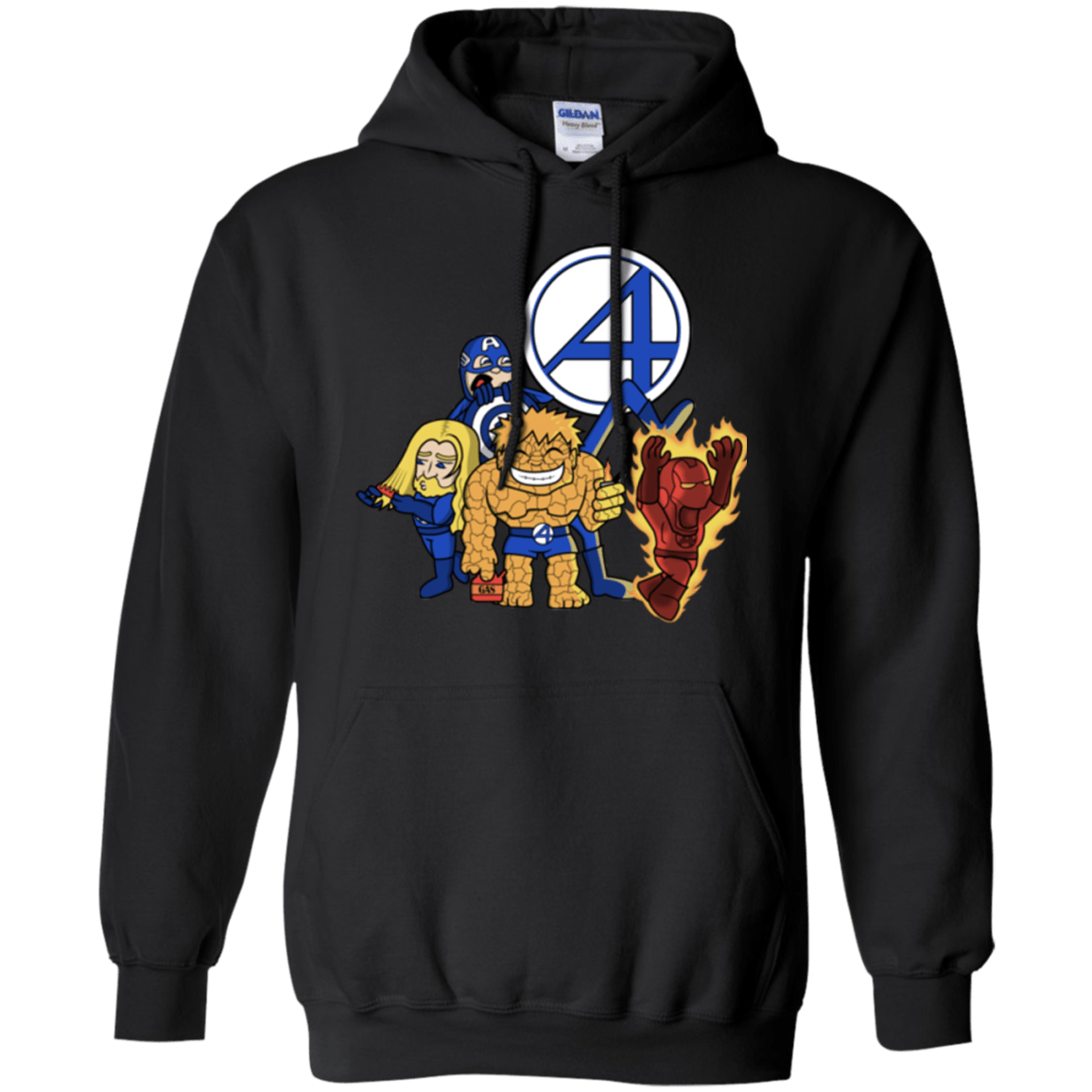 Sweatshirts Black / S FANTASTIC-A Pullover Hoodie