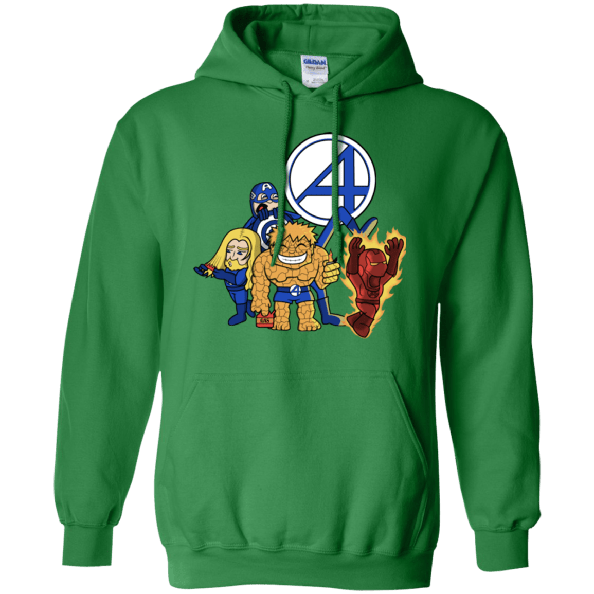 Sweatshirts Irish Green / S FANTASTIC-A Pullover Hoodie