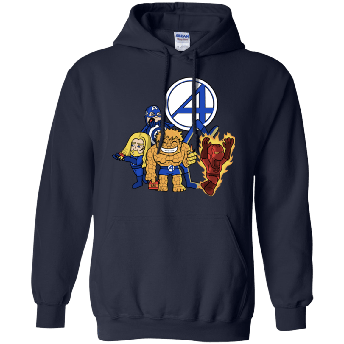 Sweatshirts Navy / S FANTASTIC-A Pullover Hoodie
