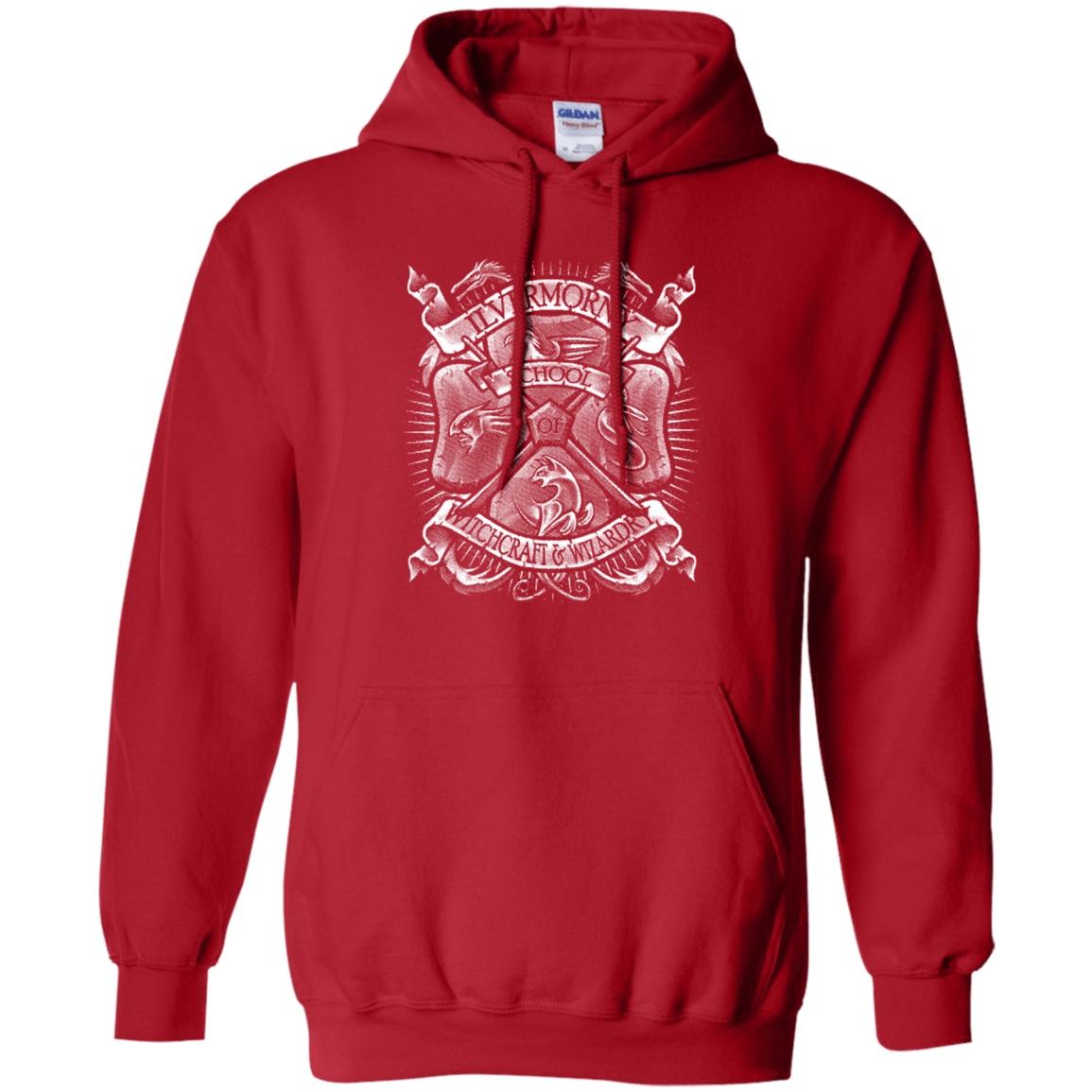 Sweatshirts Red / Small Fantastic Crest Pullover Hoodie