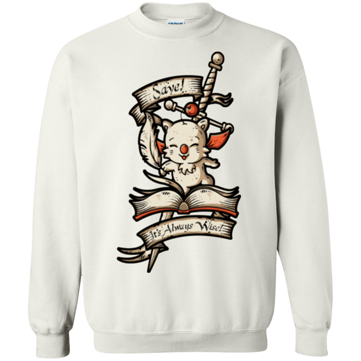 Sweatshirts White / Small FANTASY SAVE POINT Crewneck Sweatshirt