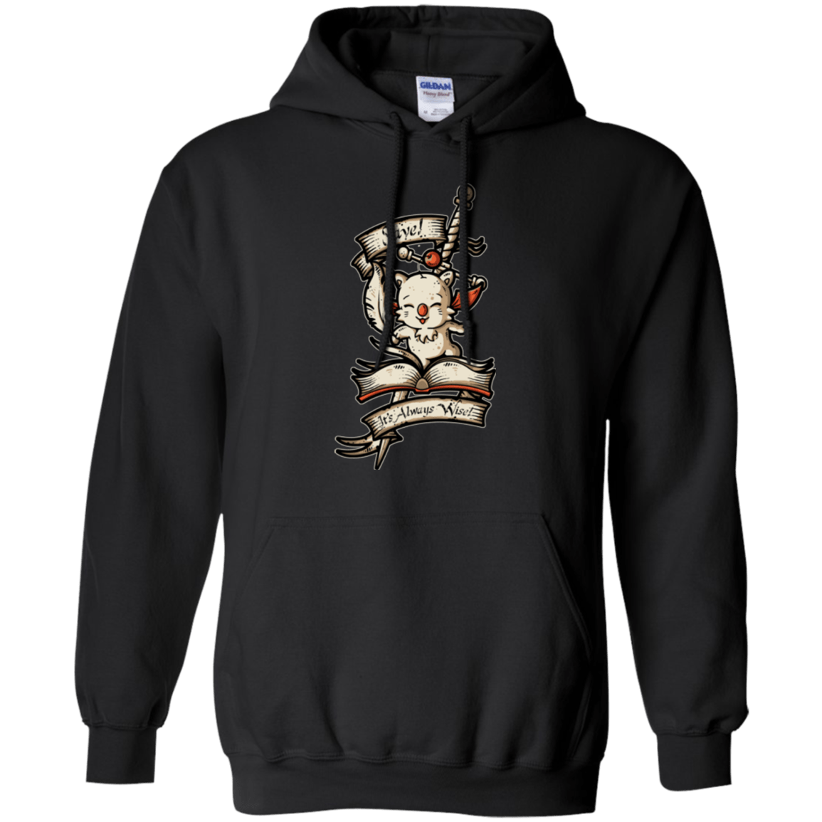 Sweatshirts Black / Small FANTASY SAVE POINT Pullover Hoodie