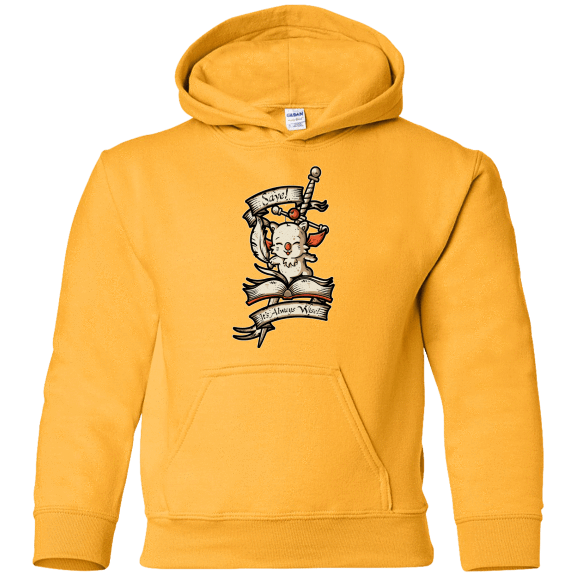 Sweatshirts Gold / YS FANTASY SAVE POINT Youth Hoodie