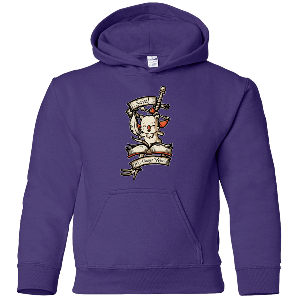 Sweatshirts Purple / YS FANTASY SAVE POINT Youth Hoodie