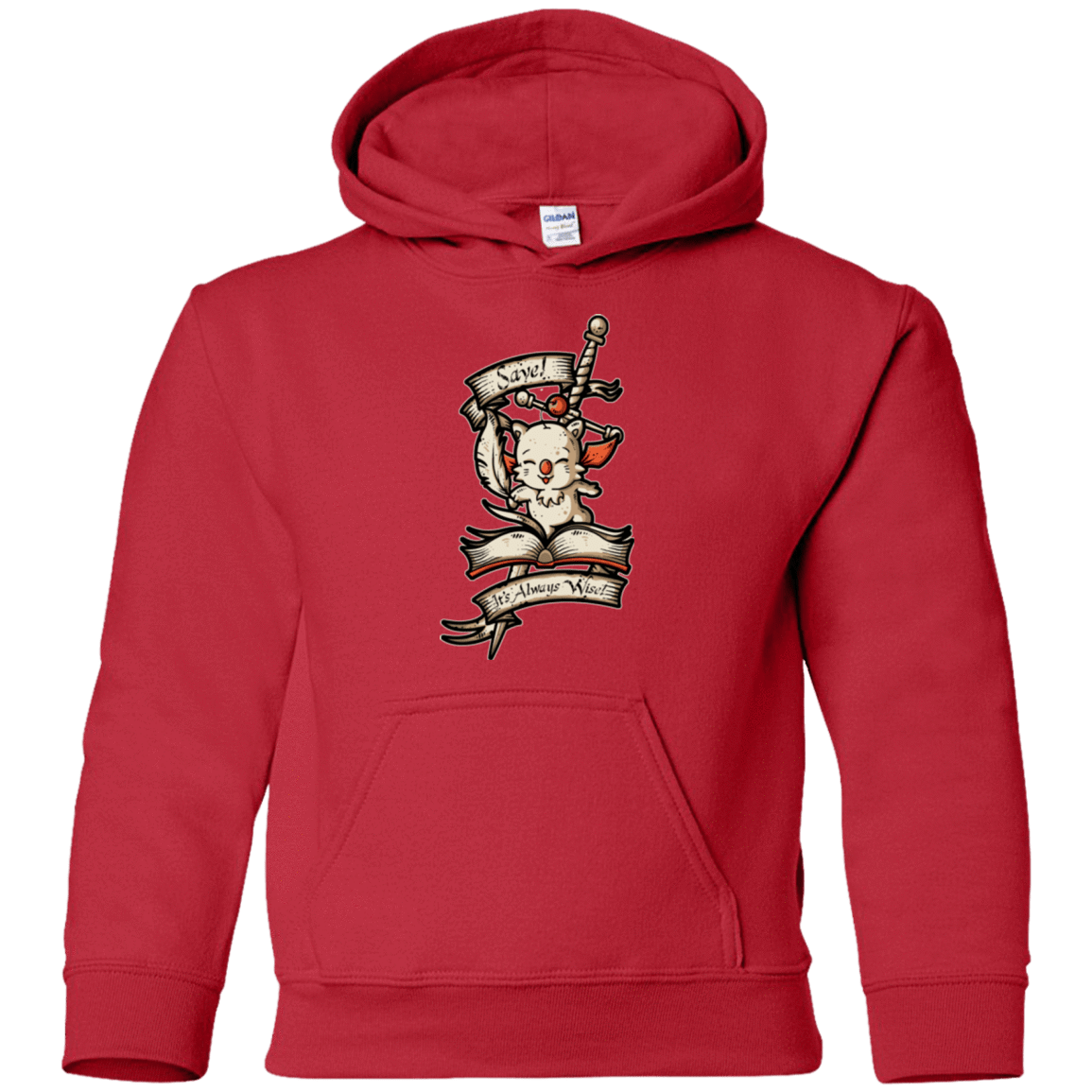 Sweatshirts Red / YS FANTASY SAVE POINT Youth Hoodie