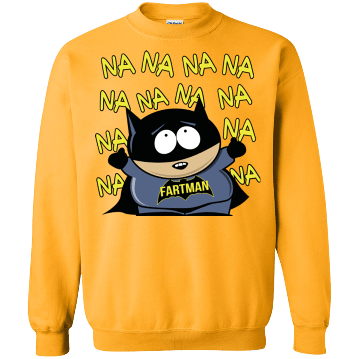 Sweatshirts Gold / Small Fartman Crewneck Sweatshirt