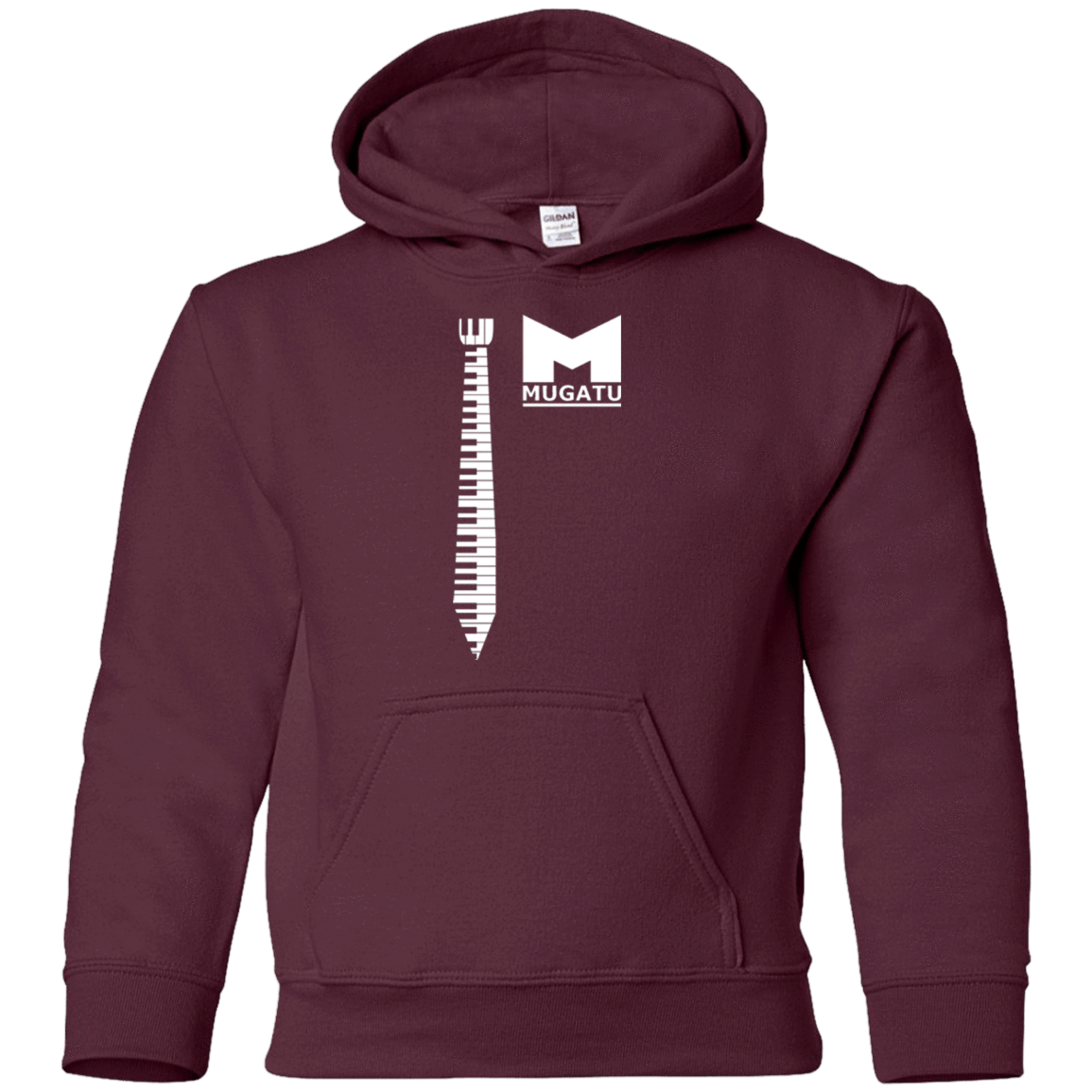 Sweatshirts Maroon / YS Fashion Victim Youth Hoodie