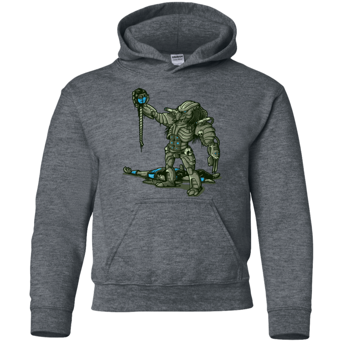 Sweatshirts Dark Heather / YS Fatality Youth Hoodie