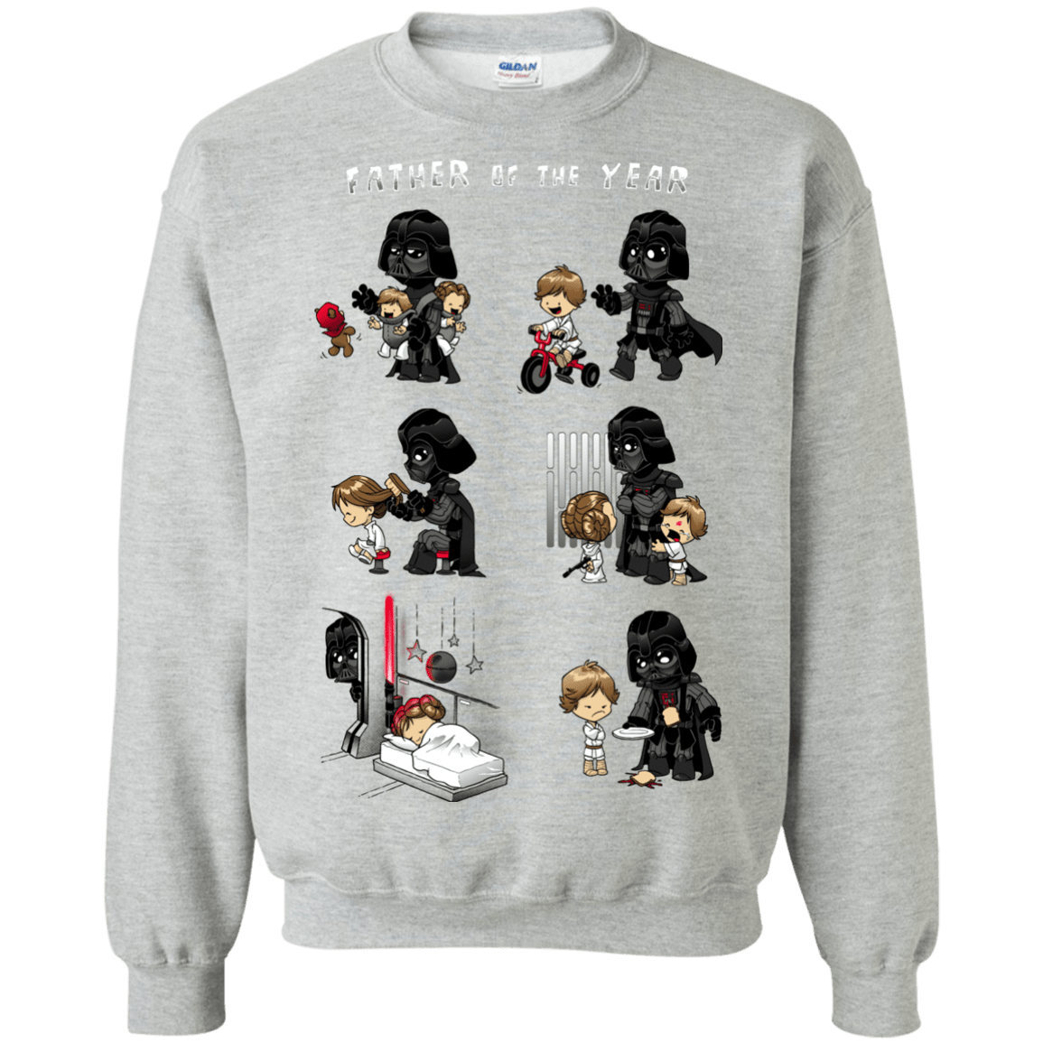 Sweatshirts Sport Grey / Small Father of the year Crewneck Sweatshirt