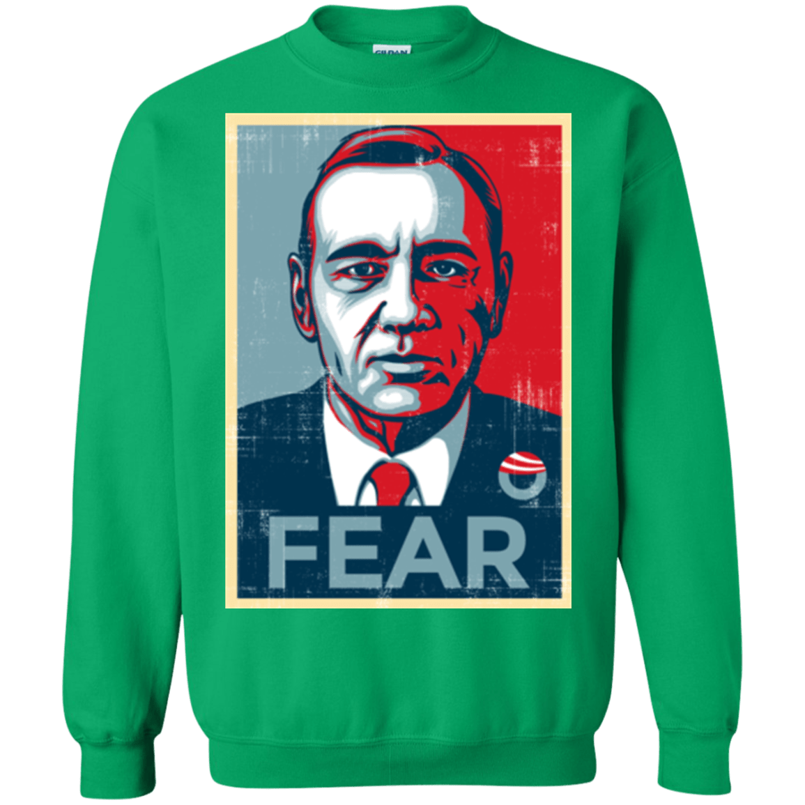 Sweatshirts Irish Green / Small fear Crewneck Sweatshirt