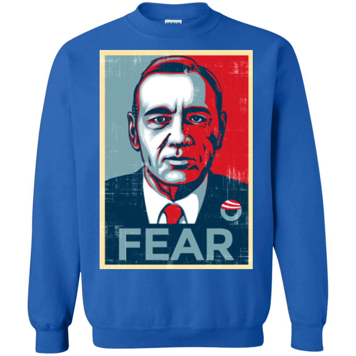 Sweatshirts Royal / Small fear Crewneck Sweatshirt