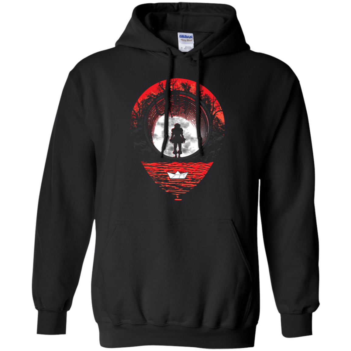 Sweatshirts Black / S Fear The Clown Pullover Hoodie