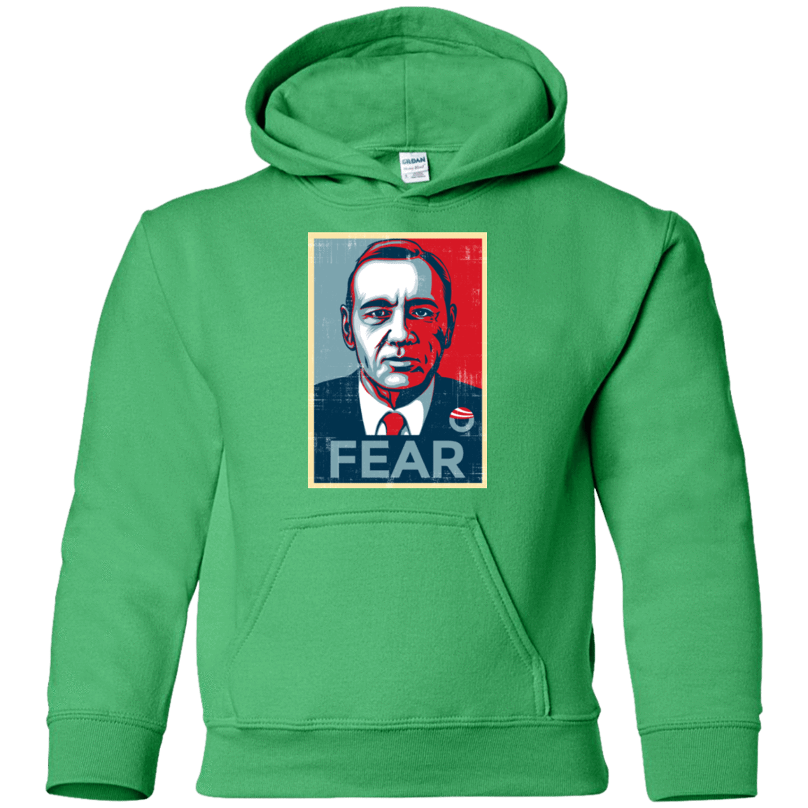 Sweatshirts Irish Green / YS fear Youth Hoodie