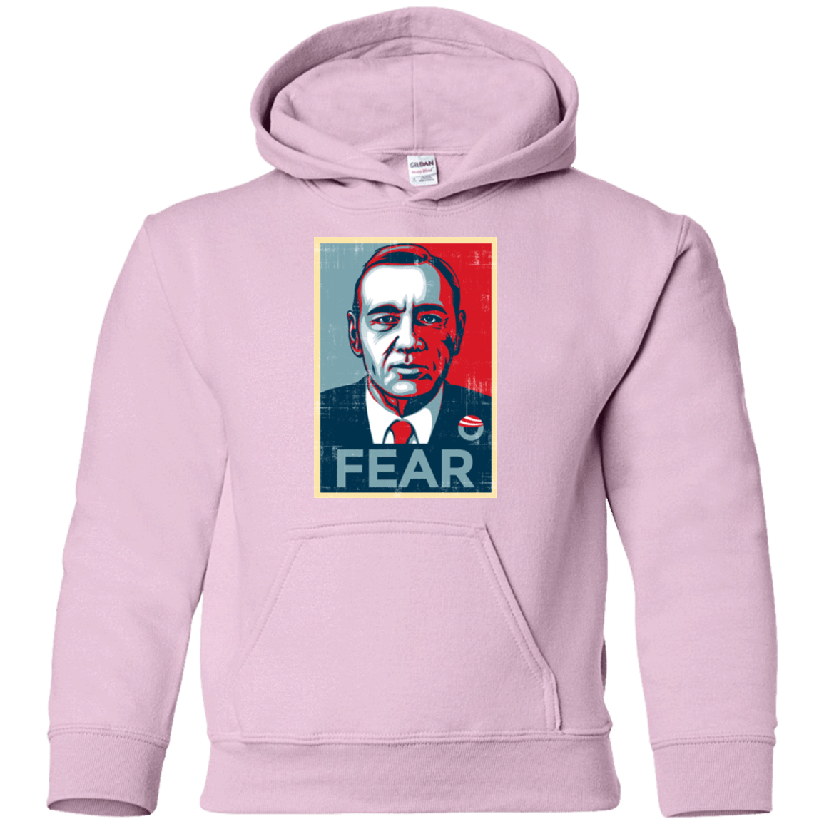 Sweatshirts Light Pink / YS fear Youth Hoodie