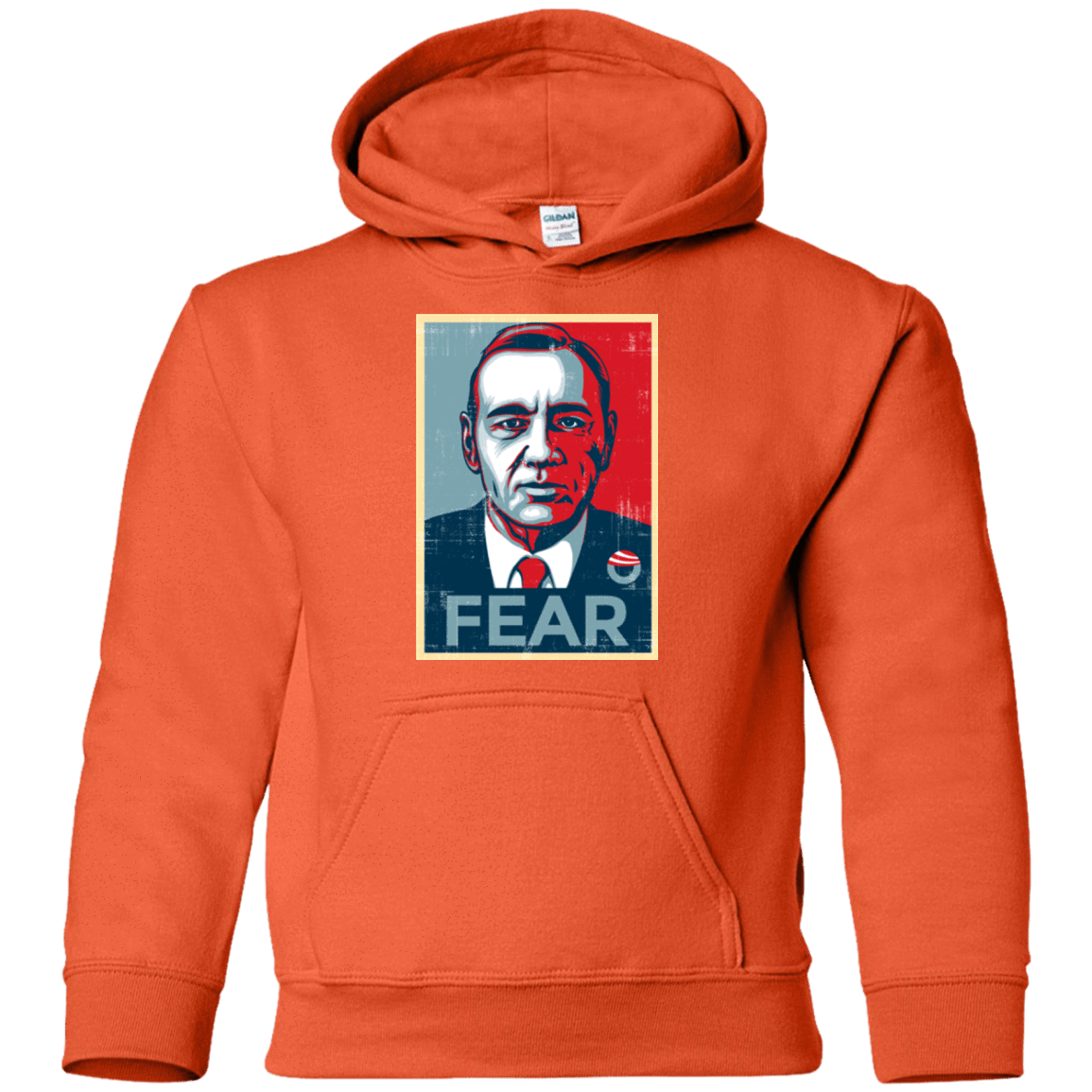 Sweatshirts Orange / YS fear Youth Hoodie