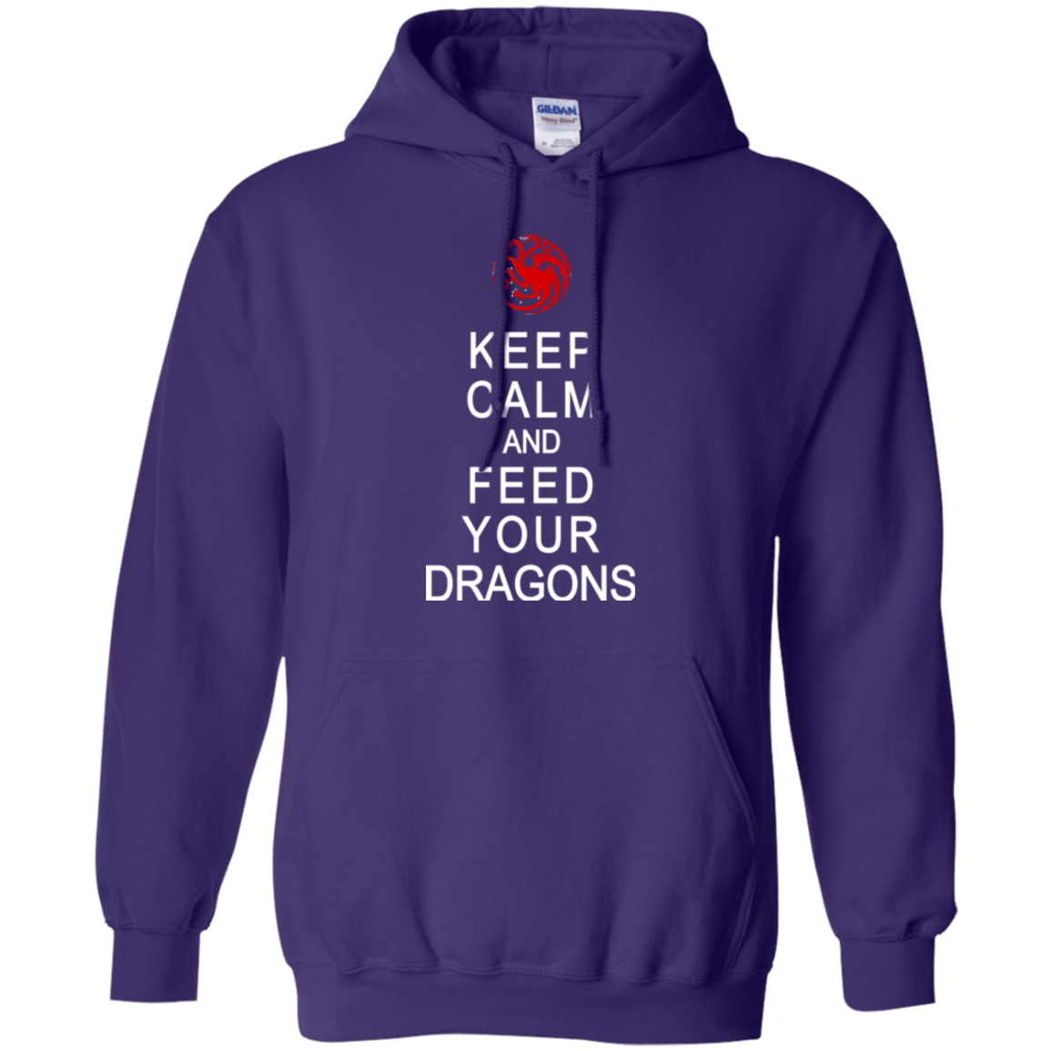 Sweatshirts Purple / Small Feed dragons Pullover Hoodie