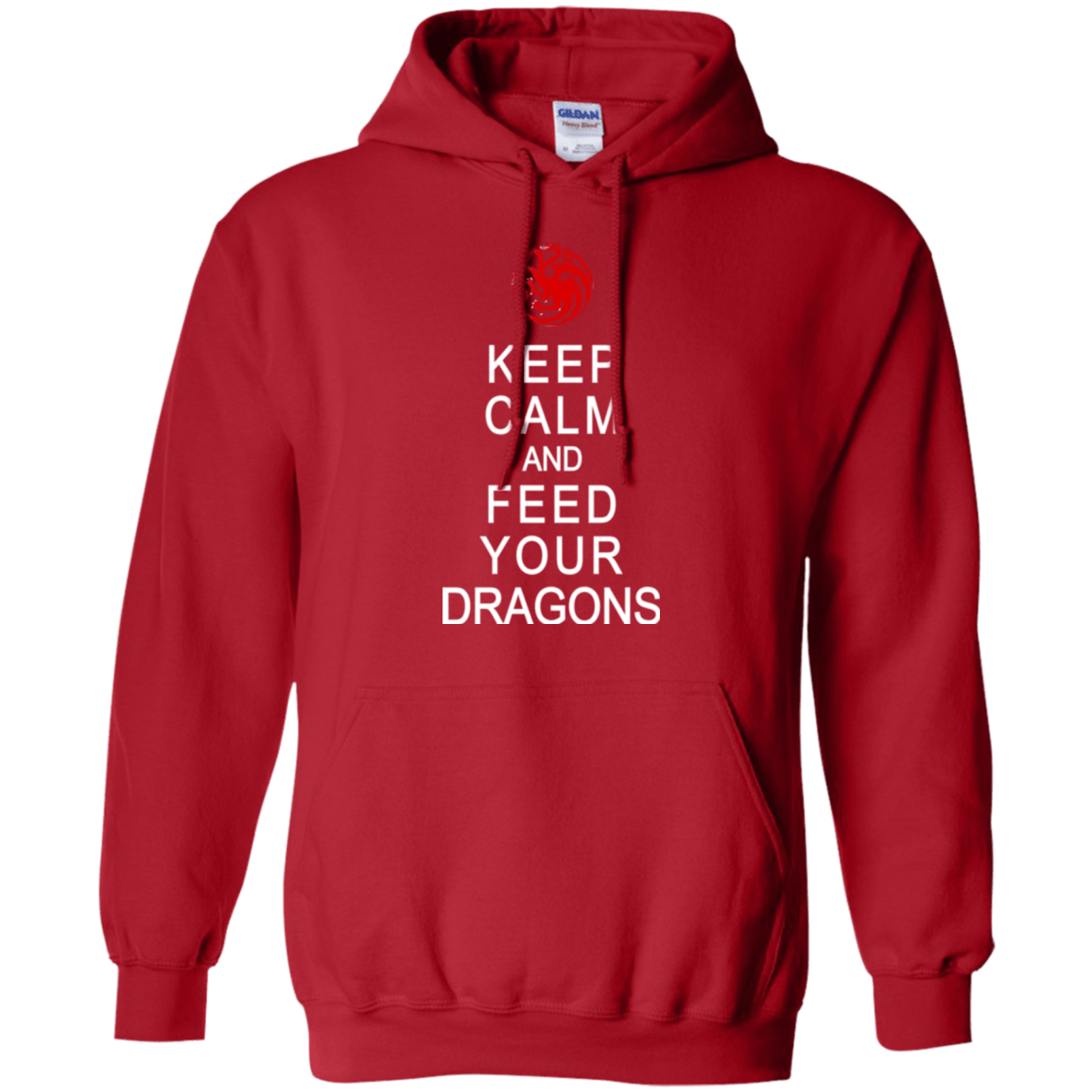 Sweatshirts Red / Small Feed dragons Pullover Hoodie