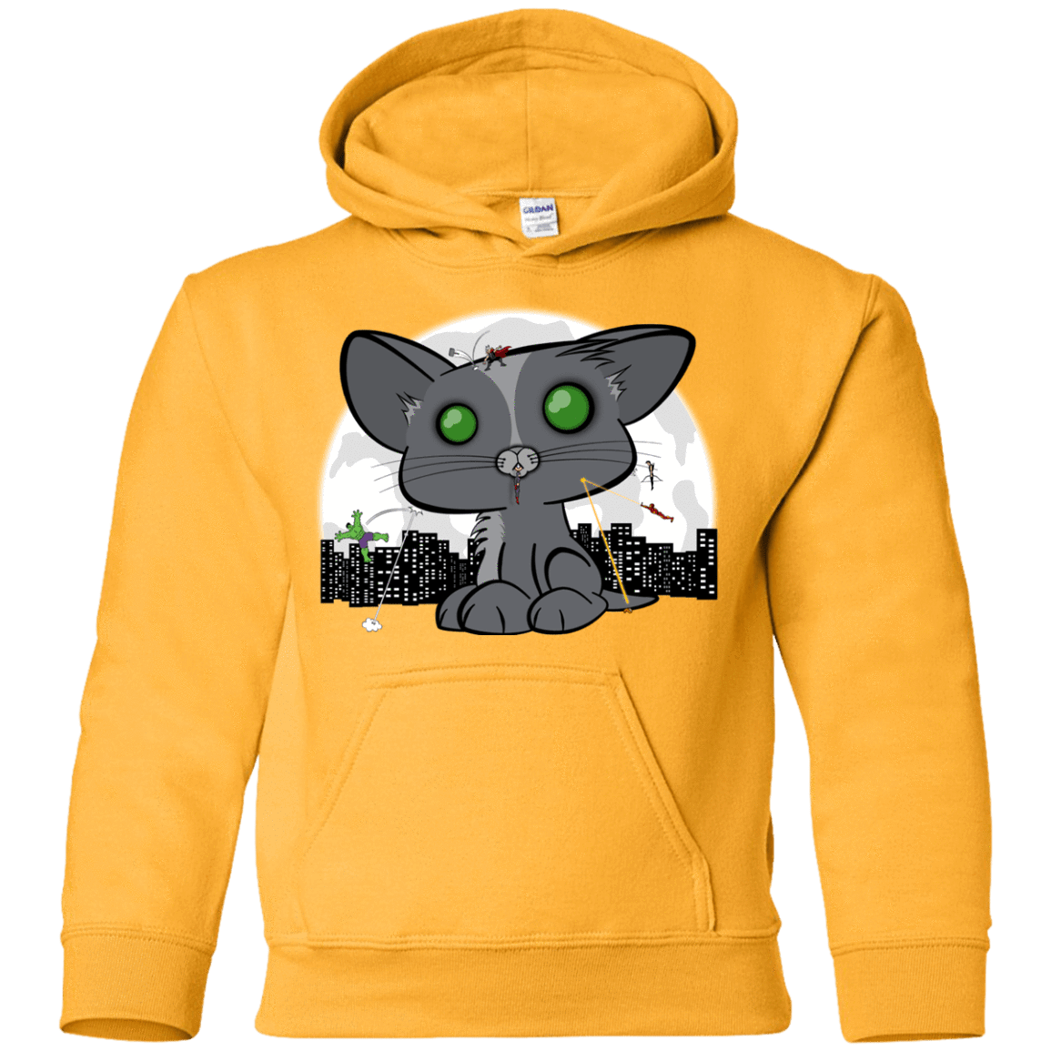 Sweatshirts Gold / YS Felinity War Youth Hoodie