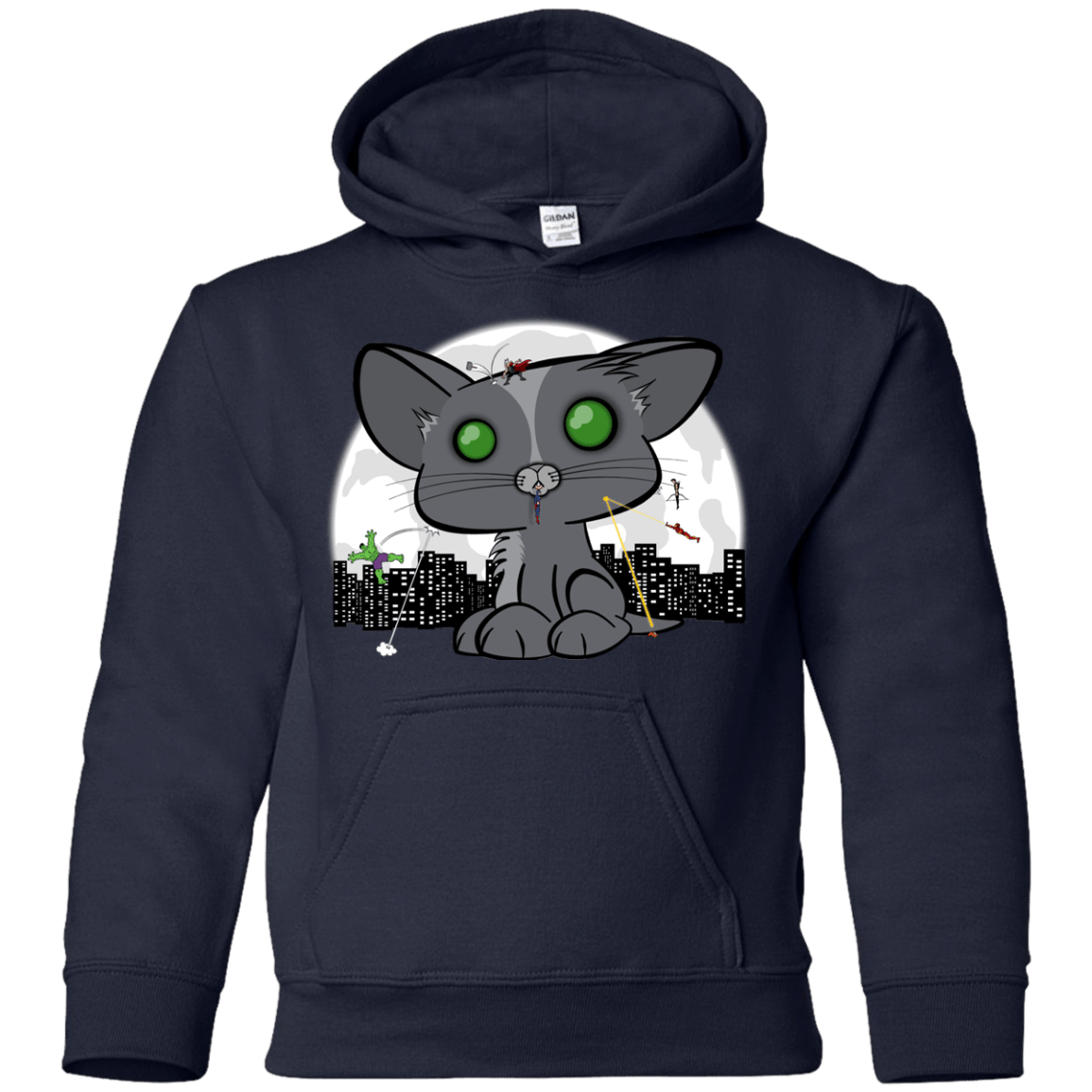 Sweatshirts Navy / YS Felinity War Youth Hoodie