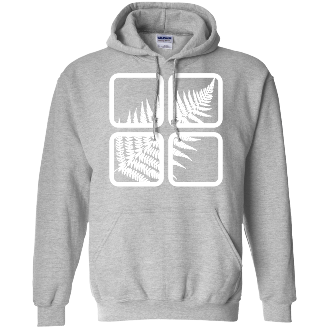 Sweatshirts Sport Grey / S Fern Pane Pullover Hoodie