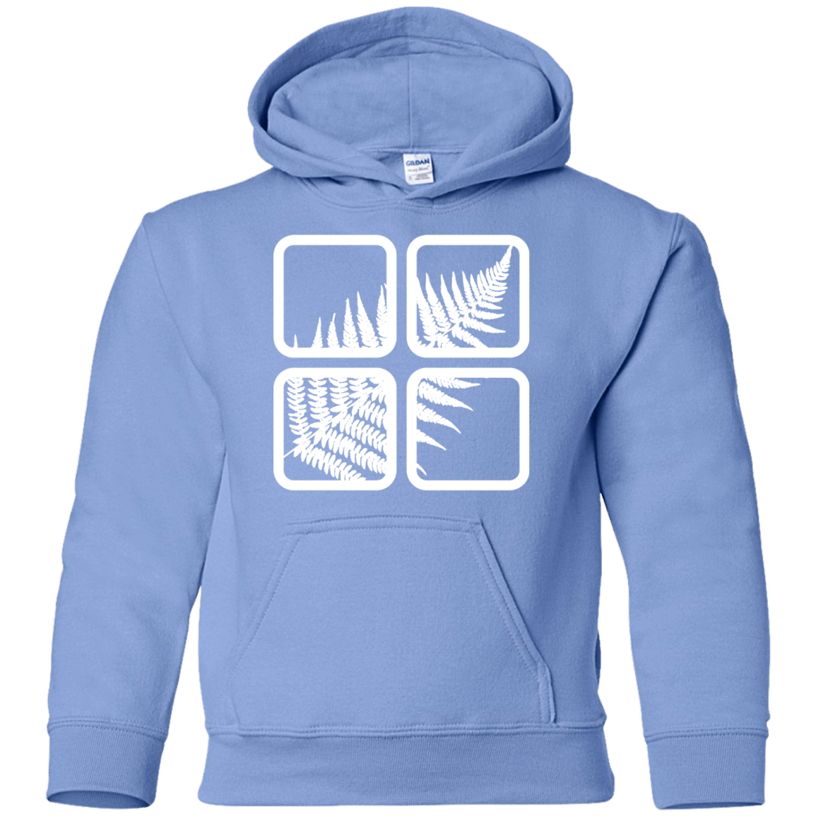 Sweatshirts Carolina Blue / YS Fern Pane Youth Hoodie