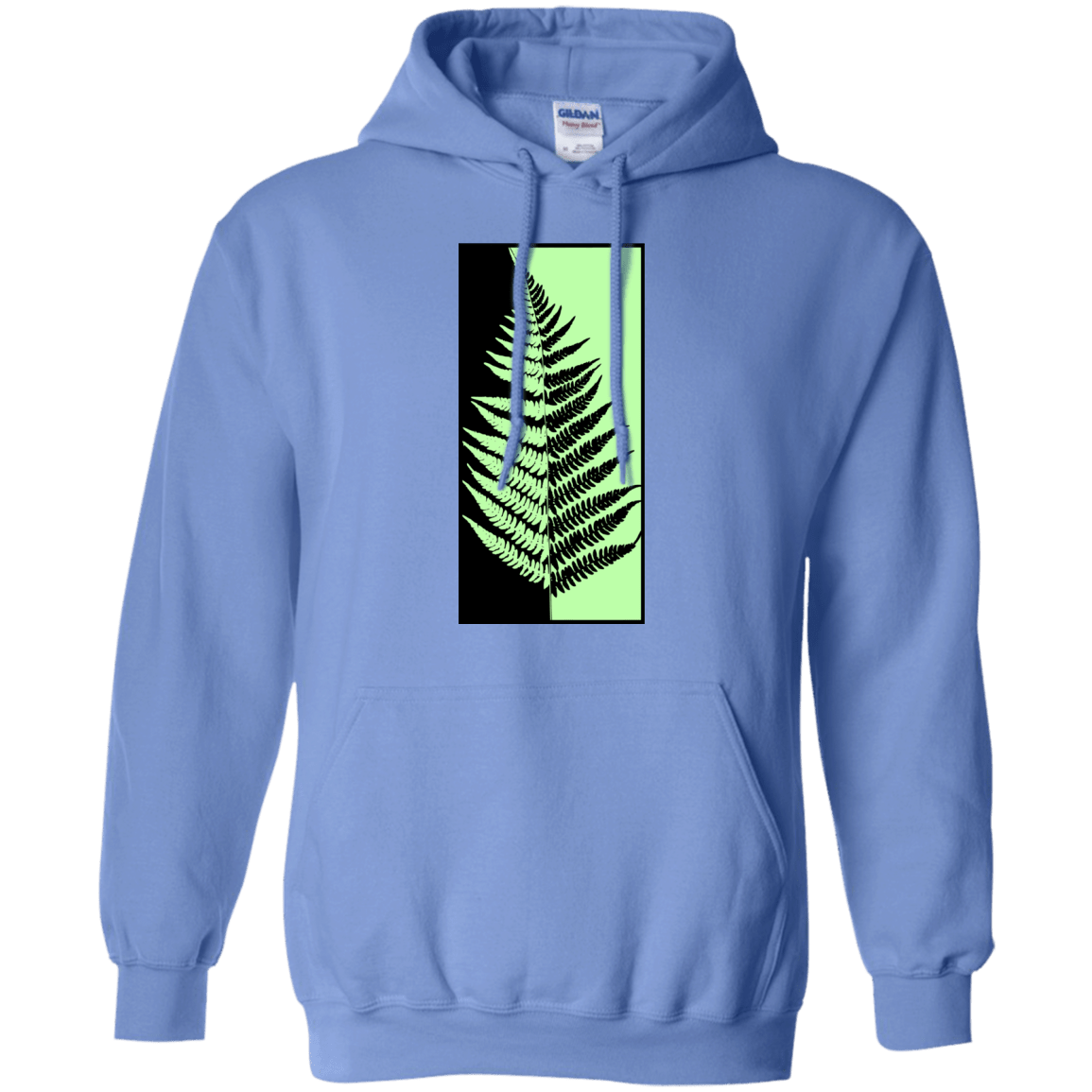 Sweatshirts Carolina Blue / S Fern Press Pullover Hoodie