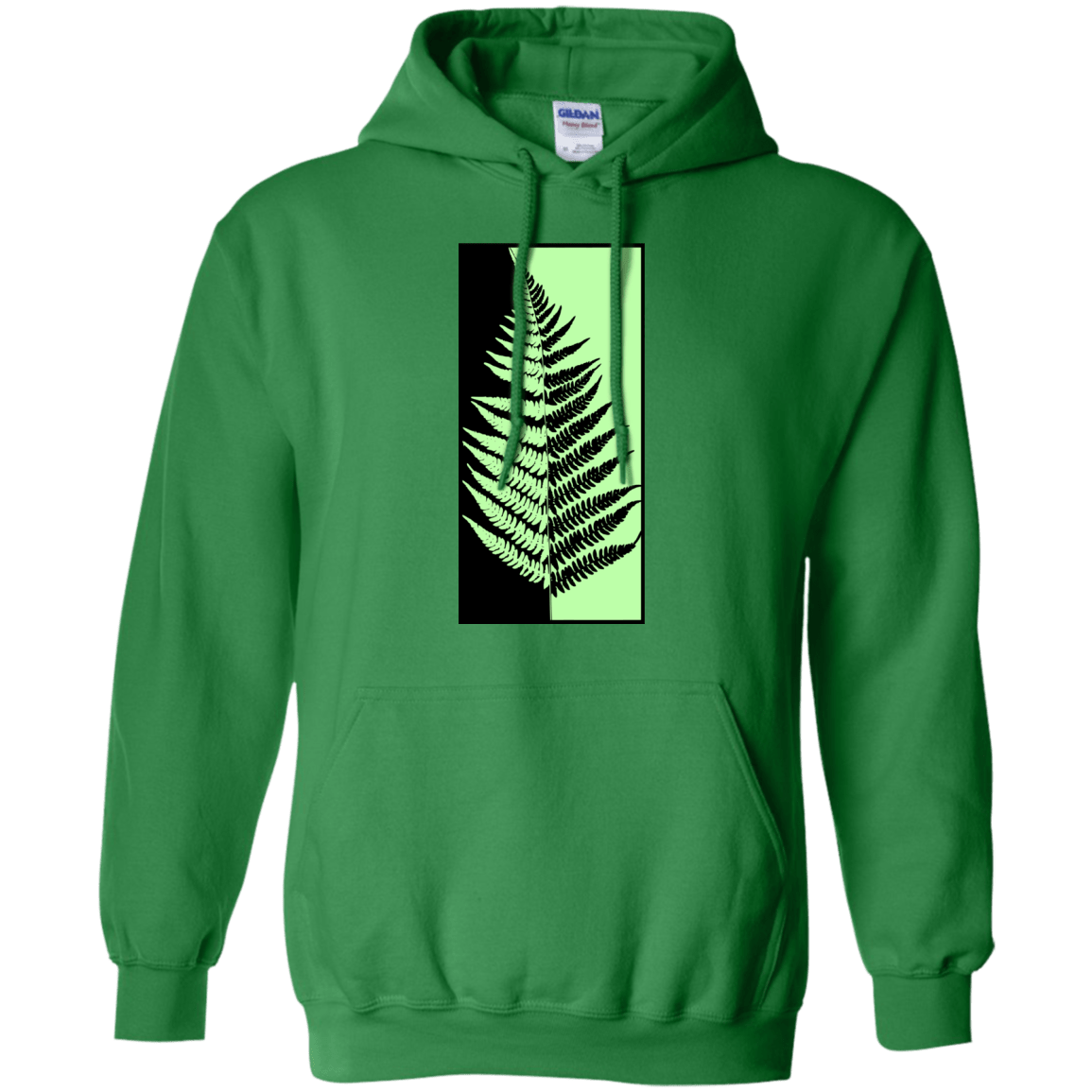 Sweatshirts Irish Green / S Fern Press Pullover Hoodie