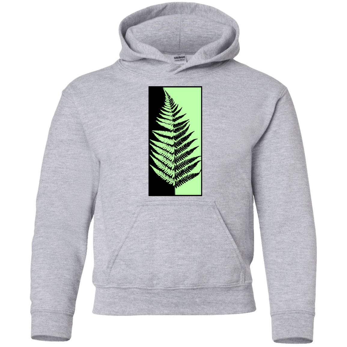 Sweatshirts Sport Grey / YS Fern Press Youth Hoodie