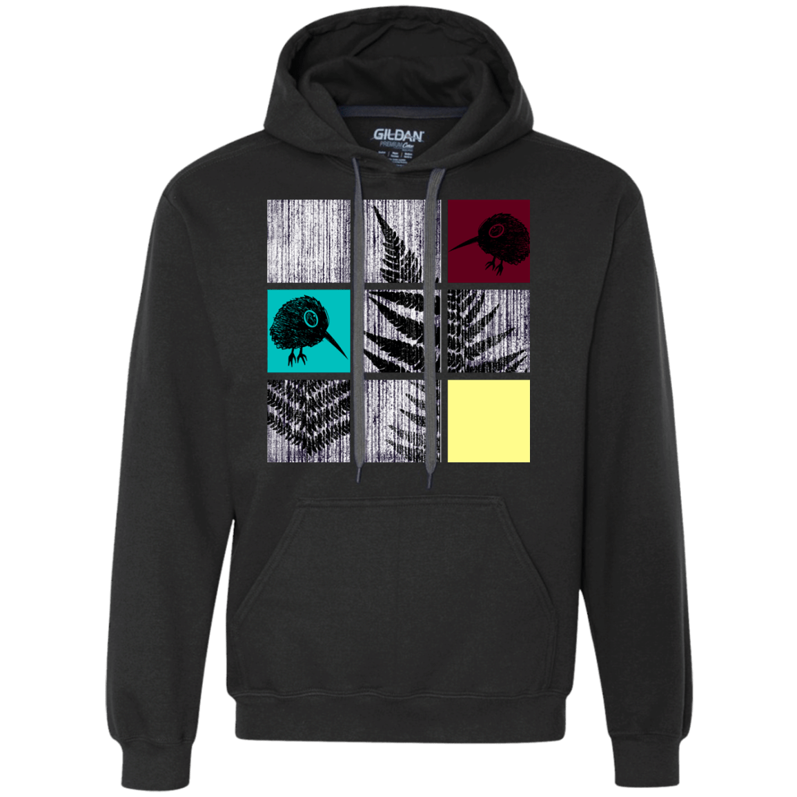 Sweatshirts Black / S Ferns n Chicks Premium Fleece Hoodie