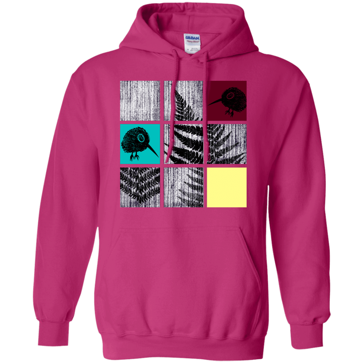 Sweatshirts Heliconia / S Ferns n Chicks Pullover Hoodie