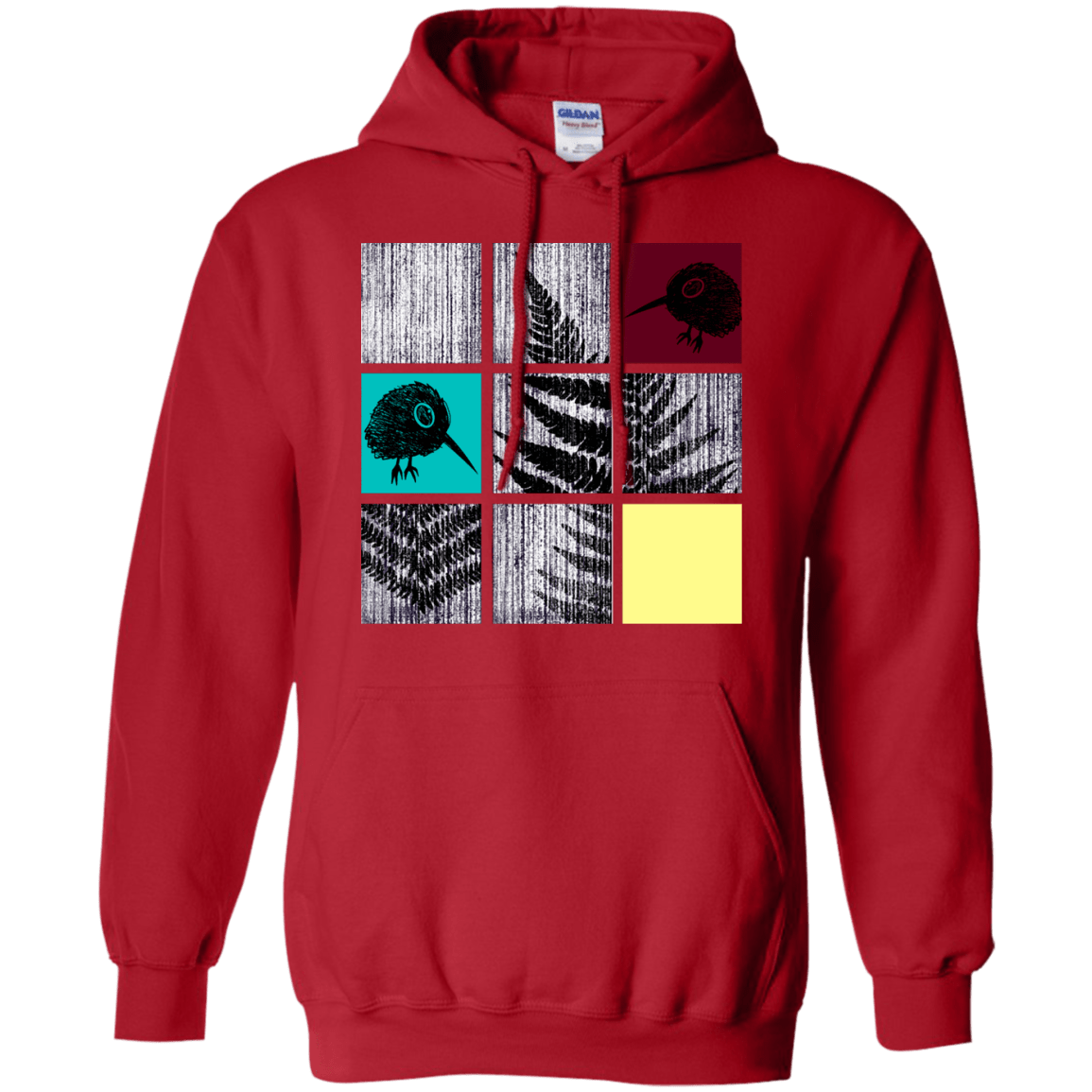 Sweatshirts Red / S Ferns n Chicks Pullover Hoodie