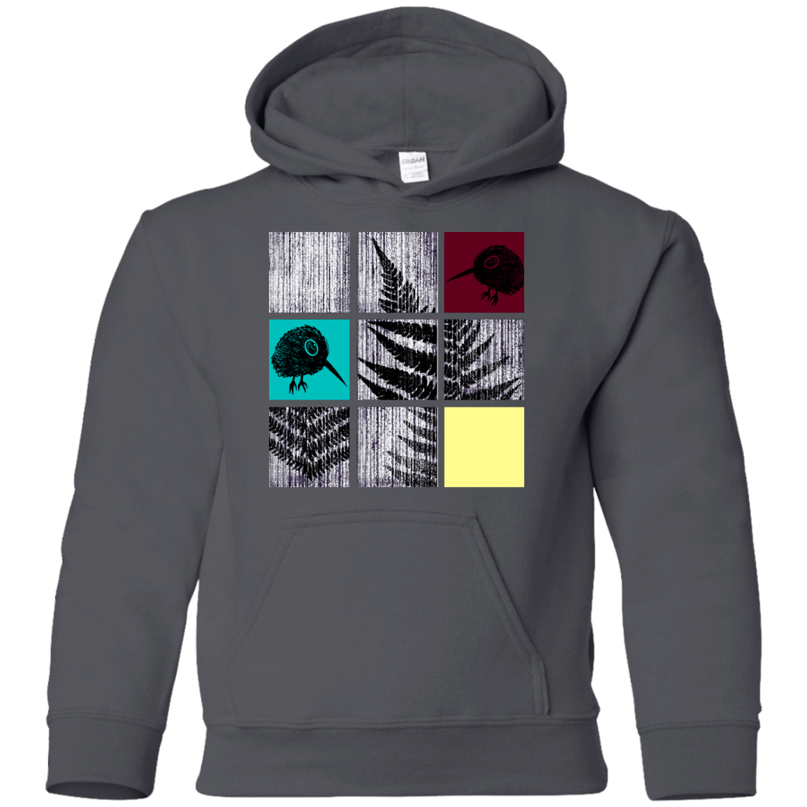 Sweatshirts Charcoal / YS Ferns n Chicks Youth Hoodie