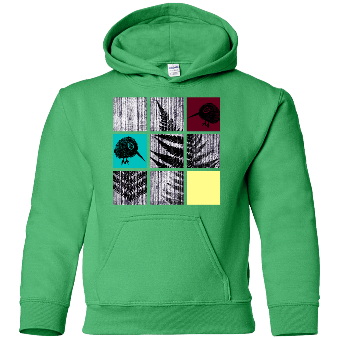 Sweatshirts Irish Green / YS Ferns n Chicks Youth Hoodie