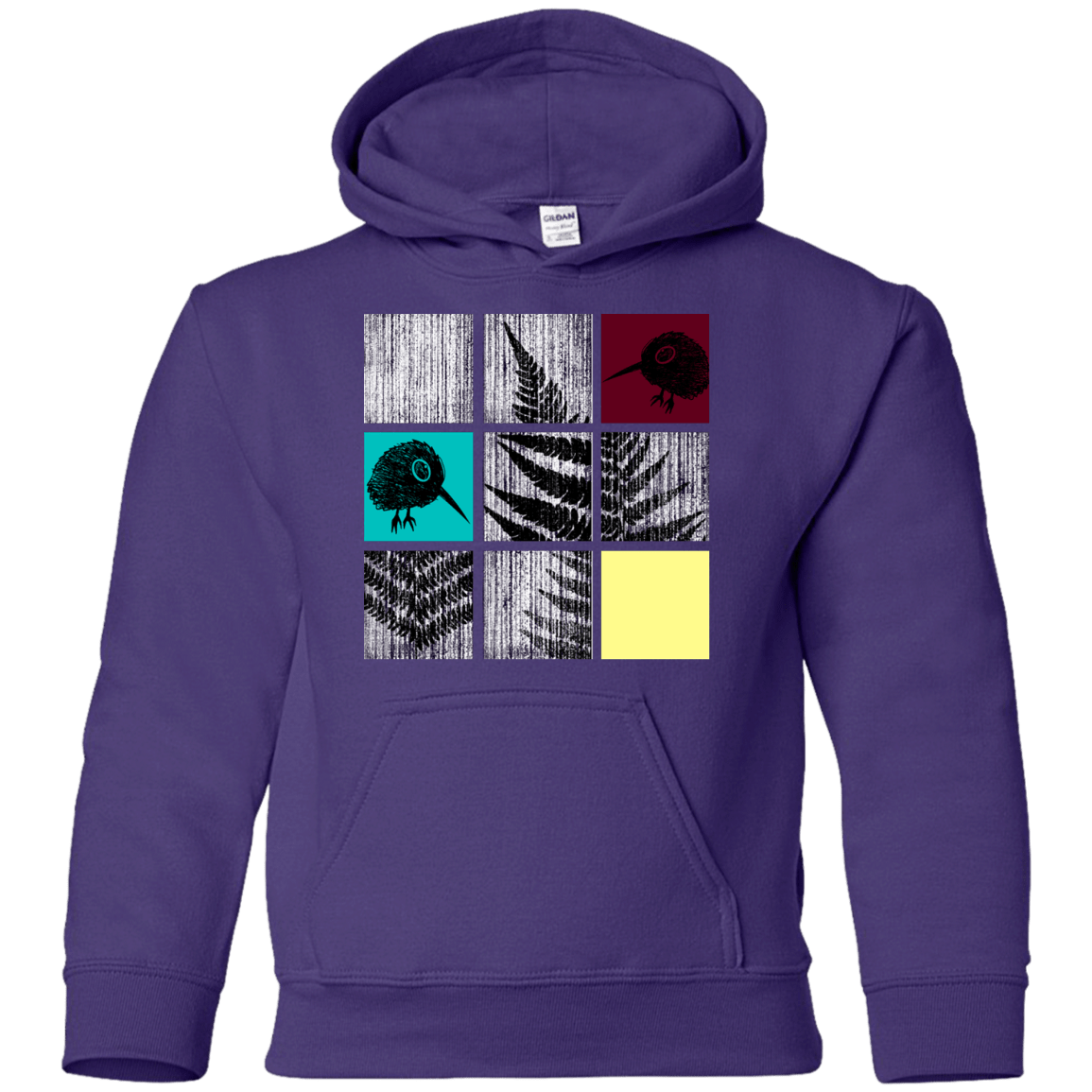 Sweatshirts Purple / YS Ferns n Chicks Youth Hoodie