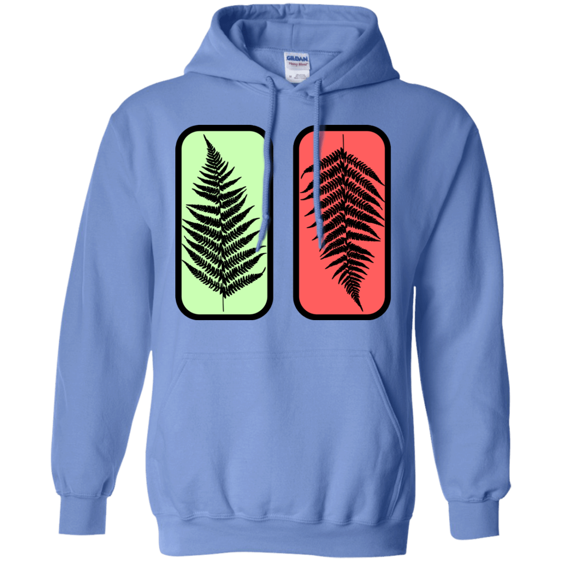 Sweatshirts Carolina Blue / S Ferns Pullover Hoodie