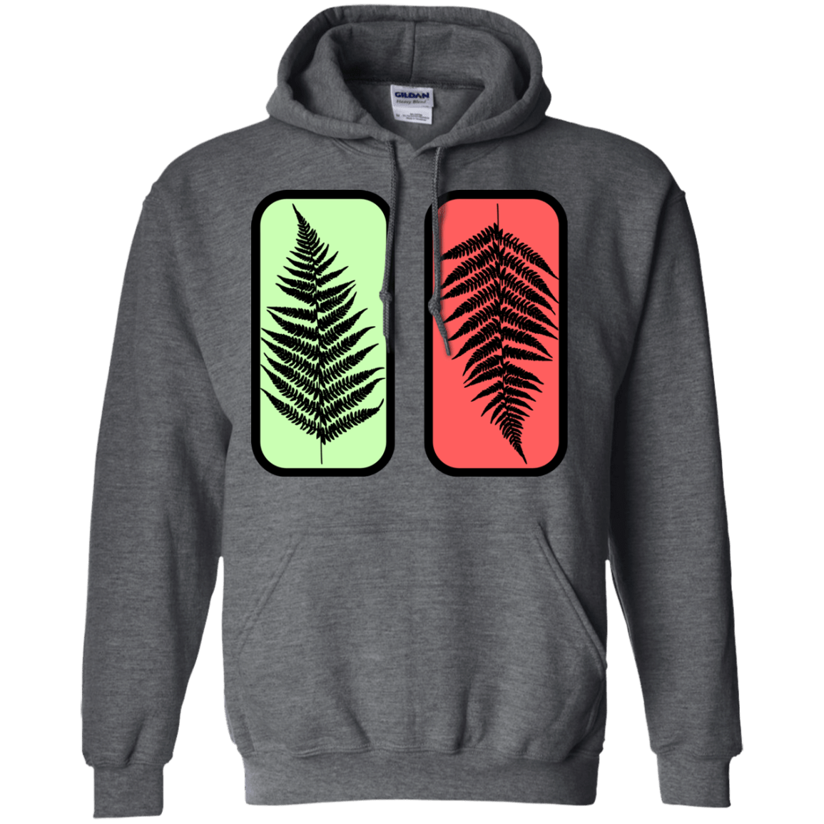 Sweatshirts Dark Heather / S Ferns Pullover Hoodie