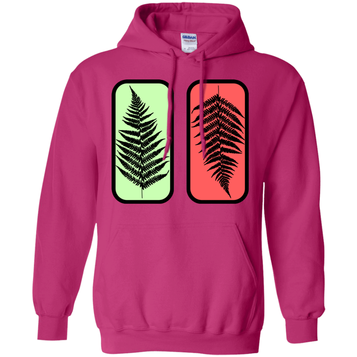 Sweatshirts Heliconia / S Ferns Pullover Hoodie