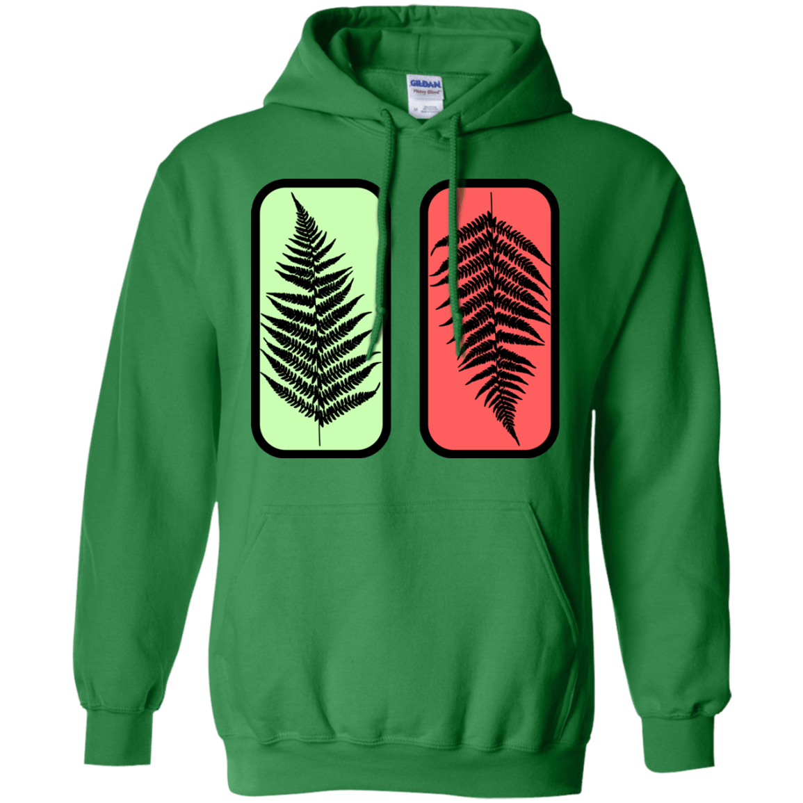 Sweatshirts Irish Green / S Ferns Pullover Hoodie