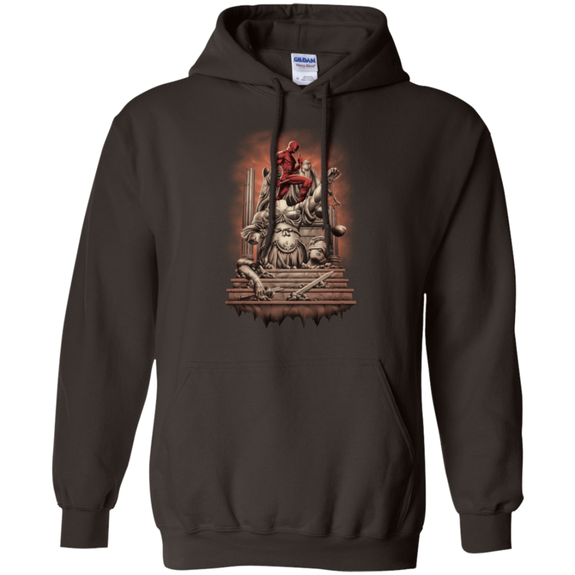 Sweatshirts Dark Chocolate / Small Fiat Justitia Ruat Caelum Pullover Hoodie