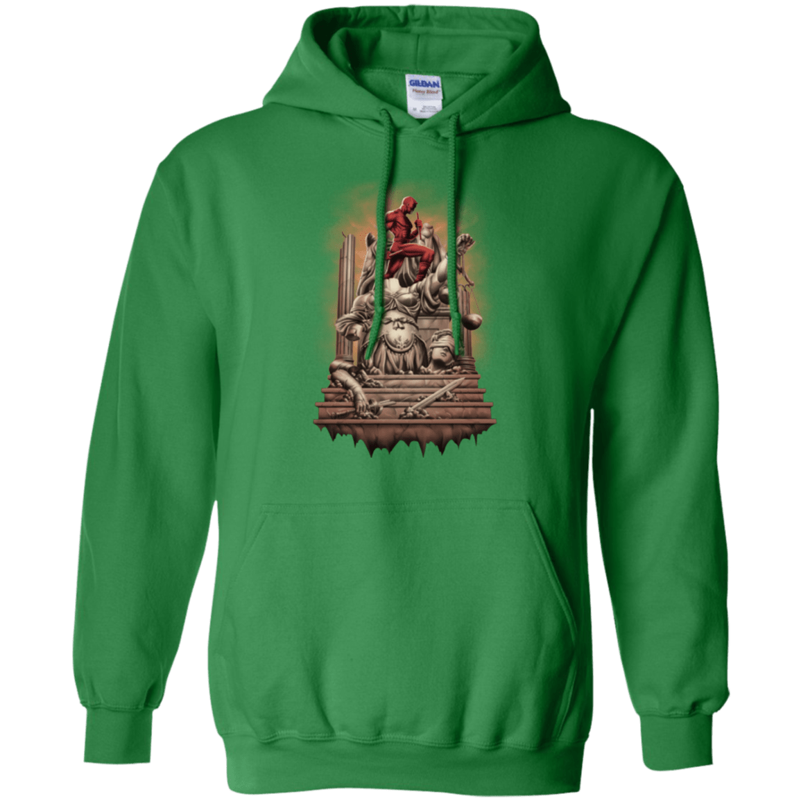Sweatshirts Irish Green / Small Fiat Justitia Ruat Caelum Pullover Hoodie