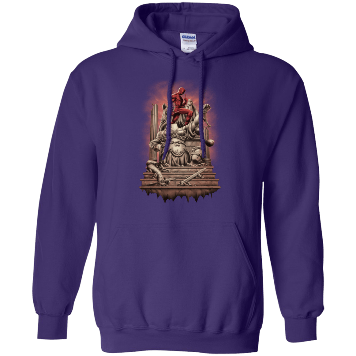 Sweatshirts Purple / Small Fiat Justitia Ruat Caelum Pullover Hoodie